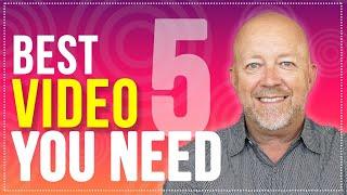 Video Marketing Ideas: The 5 Essential Videos For A Small Business (Live on Stage)