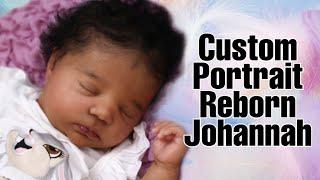 Reborn Sweet Custom Portrait Baby “Johannah” the Realborn Reborn Doll