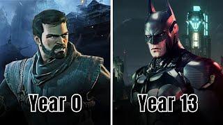 The Evolution of Batman (The Arkham Series)