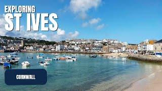 Exploring ST IVES | Cornwall's Busiest Seaside Town | Let's Walk!