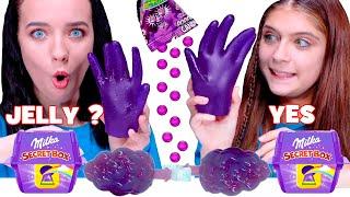 One Color Food Mukbang: ASMR Purple Best Video Compilation