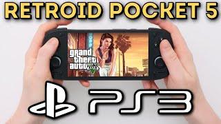 Retroid Pocket 5 PS3 Emulation