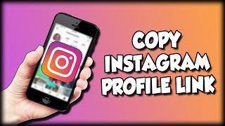 How to Copy Instagram Profile Link