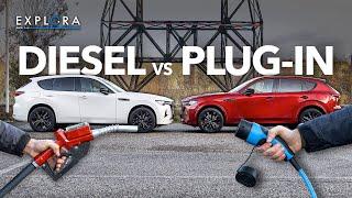 Diesel vs Plug-in hybrid  Consumi, COSTI e a chi conviene | Mazda CX-60