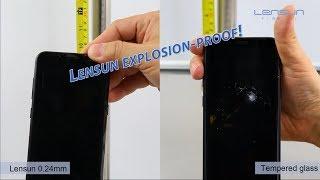 Latest launch Lensun 0.24mm explosion-proof screen protector