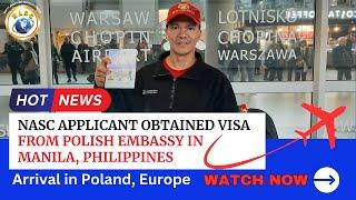 Filipino Applicant got Poland Visa in Polish Embassy in Manila, Philippines || Arrived in Poland!!
