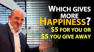 The Quickest (Research based) Path to Happiness... to Give or to Receive?  | Conor Neill