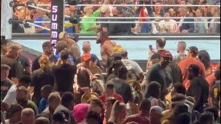 UNSEEN footage of Jacob Fatu injured after WWE Summerslam 8/3/24 goes off air!!