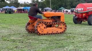 Tractors rolling at Stoke Prior Steam Show 2022