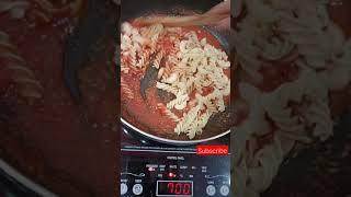 Red Sauce Pasta recipe | Delicious red sauce pasta | Aaliyah's cook'in #shorts