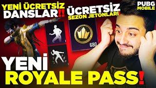 YENİ SÜRÜMCÜ MASKESİ! VOLVONO DANSI! SÜRÜMCÜ SETLERİ BELEŞ! HEPSİ YENİ ROYALE PASS DA! ! PUBG Mobile