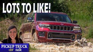 First Drive on, off-road with 2022 Jeep Grand Cherokee L