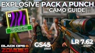 The NEW Fastest Way To Unlock Camos for the GS45 and LR 7.62 In BO6 Zombies! (2,000 Critical Kills)