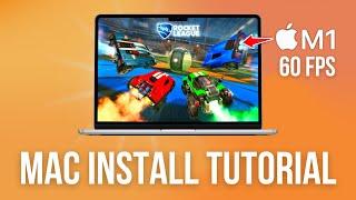 Play Rocket League 60 FPS flawlessly on Apple Silicon Mac using Game Porting Toolkit and Heroic