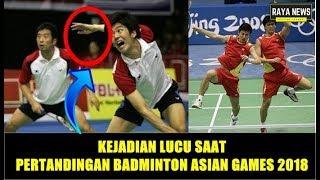 Viral ! Kejadian Lucu dan Tak Terduga Pertandingan Badminton Asian Games 2018