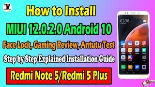 Install MIUI 12.0.2.0 Android 10 for Redmi 5 Plus/Redmi Note 5 Installation Guide MIUI 12 Update