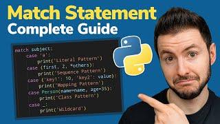 MASTER the Match Statement in Python | Python 3.10 Switch Case Complete Guide