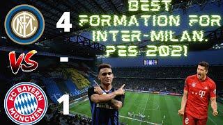 PES 2021: Best Formation And Tactic For Inter-Milan. Perfect Attack And Defense Against Any Team.