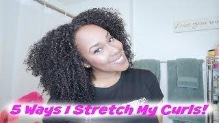 5 Ways I Stretch My Natural Hair!