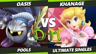 DAT MM 328 - oasis (Meta Knight) Vs. Khanage (Peach) Smash Ultimate - SSBU