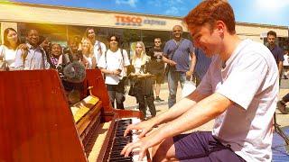 I played HEAT WAVES on piano in public