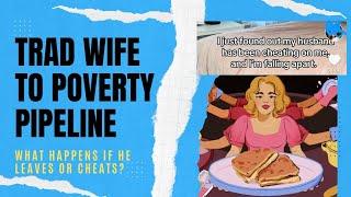 Proceed with Caution: The Trad Wife to Poverty Pipeline is Real