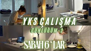 SABAH 6’ DA KALKIP DERS ÇALIŞALIM | BENİMLE DOLU DOLU BİR GÜN | #yks