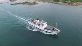 Scillonian leaving St.Marys