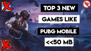 Top 3 Best offline games like PUBG MOBILE under 50 mb