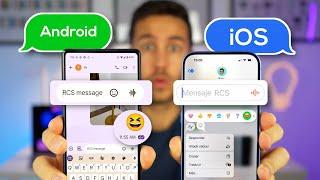 Los MENSAJES entre iPhone y Android ahora son COMPATIBLES… ¿Adiós WhatsApp?
