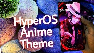 HyperOS Premium Theme For Any Xiaomi Devices | New Anime System Ui | #hyperos #anime