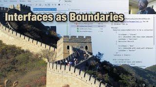 Interfaces as Boundaries (with C#, Mocks, TDD, and Fluent Assertions)