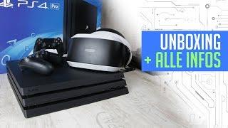 PS4 PRO Unboxing + ALLE INFOS!