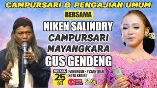 #LiVE NiKEN SALiNDRY & MAYANGKARA Ngaji Bareng Gus GENDENG Malam ini Pakunden Pesantren Kota Kediri