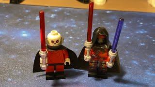 Lego Star Wars Darth Malak Custom Minifigure (Обзор На Русском)