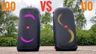 JBL Partybox 100 VS. JBL Partybox 110 SOUND TEST !!!