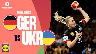 Germany  Ukraine | Highlights | Women’s EHF EURO 2024