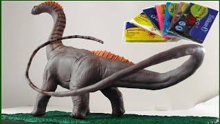 TITANOSAURUS WITH CLAY/PLASTILINA. Jurassic World Rebirth 2025