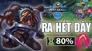 Rengar URF 1 Cân 5 Ăn Ngay PENTAKILL TEAM Bạn Chỉ Biết GG