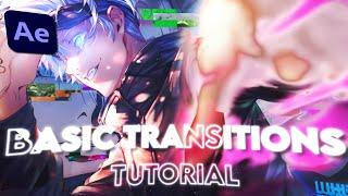 smooth basic transitions tutorial | After Effects for beginners