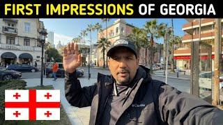 FIRST IMPRESSIONS OF GEORGIA  || BATUMI CITY EUROPE