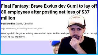 Reacting to the Producer's Letter & Gumi laying off employees news article [FFBE]