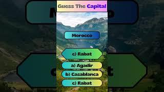 Can you guess the Capital? 