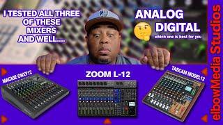 How Does the Tascam Model 12 Hold up Against These Mixers?! 