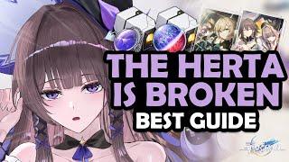 COMPLETE THE HERTA GUIDE! | Best The Herta Light Cones, Relics, Planars & Teams - Honkai: Star Rail