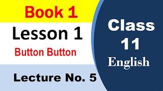 1st year English book 1 lesson 1 Button Button Translation 5