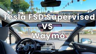 Tesla FSD 12.3.6 vs Waymo: Our Closest Race Yet!