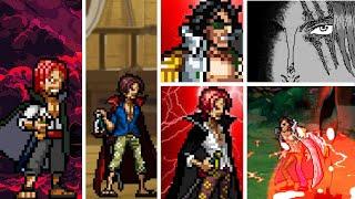 EVOLUTION OF SHANKS  IN ONE PIECE GAMES MUGEN - All Ultimates