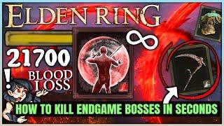 This New INSANE Bleed Build is BROKEN OP - Spinning Reaper is RIDICULOUS Damage - Best Elden Ring!