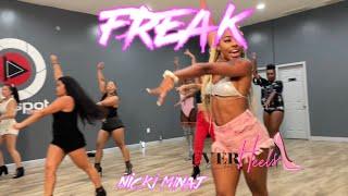 Intermediate Heels Dance Class to “FREAK” x Nicki Minaj by @Sacredalchemistt